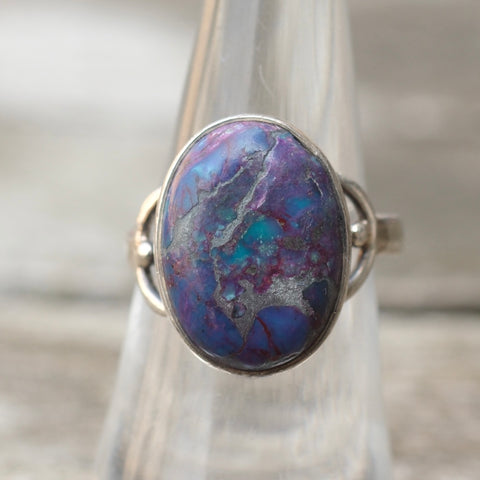 Vintage Sterling Mohave Ring 6.25