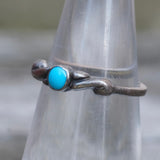 Vintage Sterling Turquoise Band 5