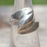Vintage Sterling Silver Modernist Ring 5