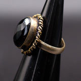 Vintage Sterling Purple Stone Ring 5.25