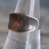 Vintage Sterling Silver Modernist Ring 7.5