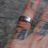 Vintage Sterling Silver Band 5.25