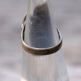 Vintage Sterling Petrified Wood Ring 4