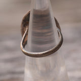 Vintage Sterling Mother Of Pearl Ring 4.25