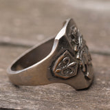 Vintage 1950’s Mexican Biker Ring 8.75