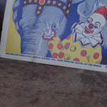 Vintage 50’s/60’s Dwight Bro’s Circus Poster