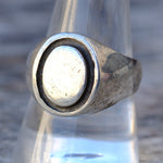 Vintage Sterling Silver Signet Ring 10