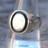 Vintage Sterling Silver Signet Ring 10