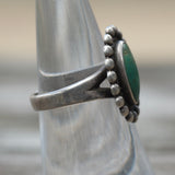 Vintage Sterling Turquoise Ring 6.25