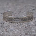 Vintage Sterling Silver Textured Cuff