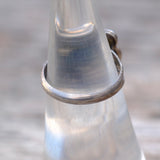 Vintage Sterling Turquoise Florette Ring 5.5