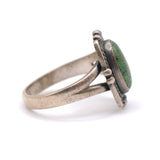 Vintage Sterling Turquoise Ring 8.25