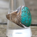 Vintage Sterling Turquoise Ring 10