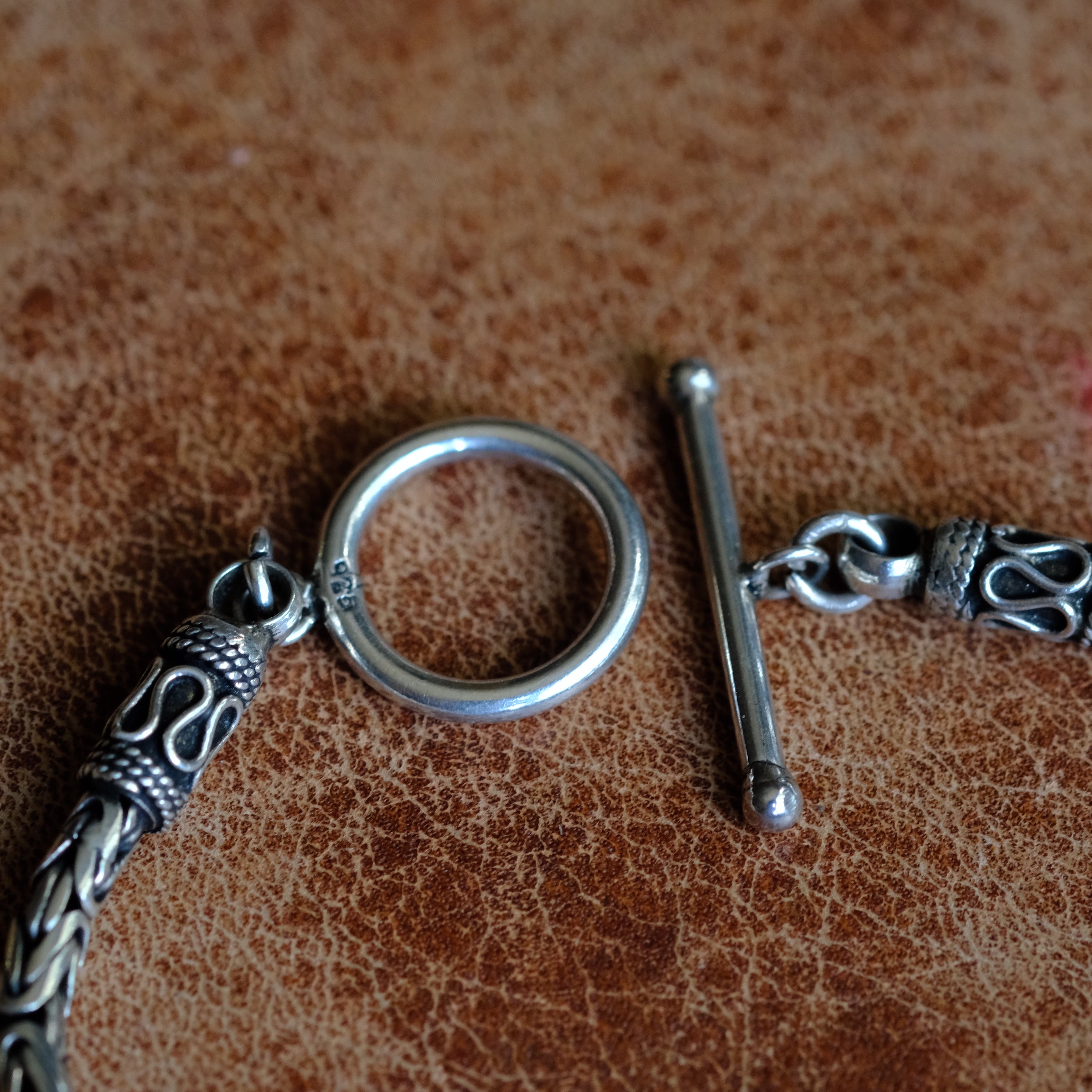 Vintage Sterling Silver Byzantine Bracelet