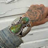 MASSIVE Vintage Sterling Royston Winged Cuff