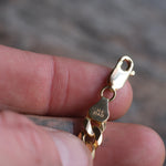 Vintage 14K Gold Cuban Bracelet
