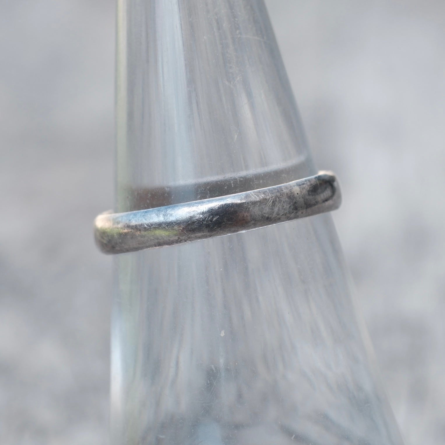 Vintage Sterling Silver Band Ring 5.75
