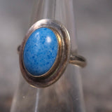 Vintage Sterling Sodalite Ring 6.75