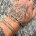 Vintage Sterling Woven Chain Bracelet
