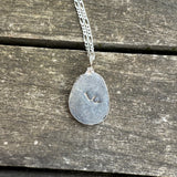 Vintage Sterling Turquoise Roper Necklace