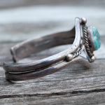 Vintage Sterling Turquoise Cuff