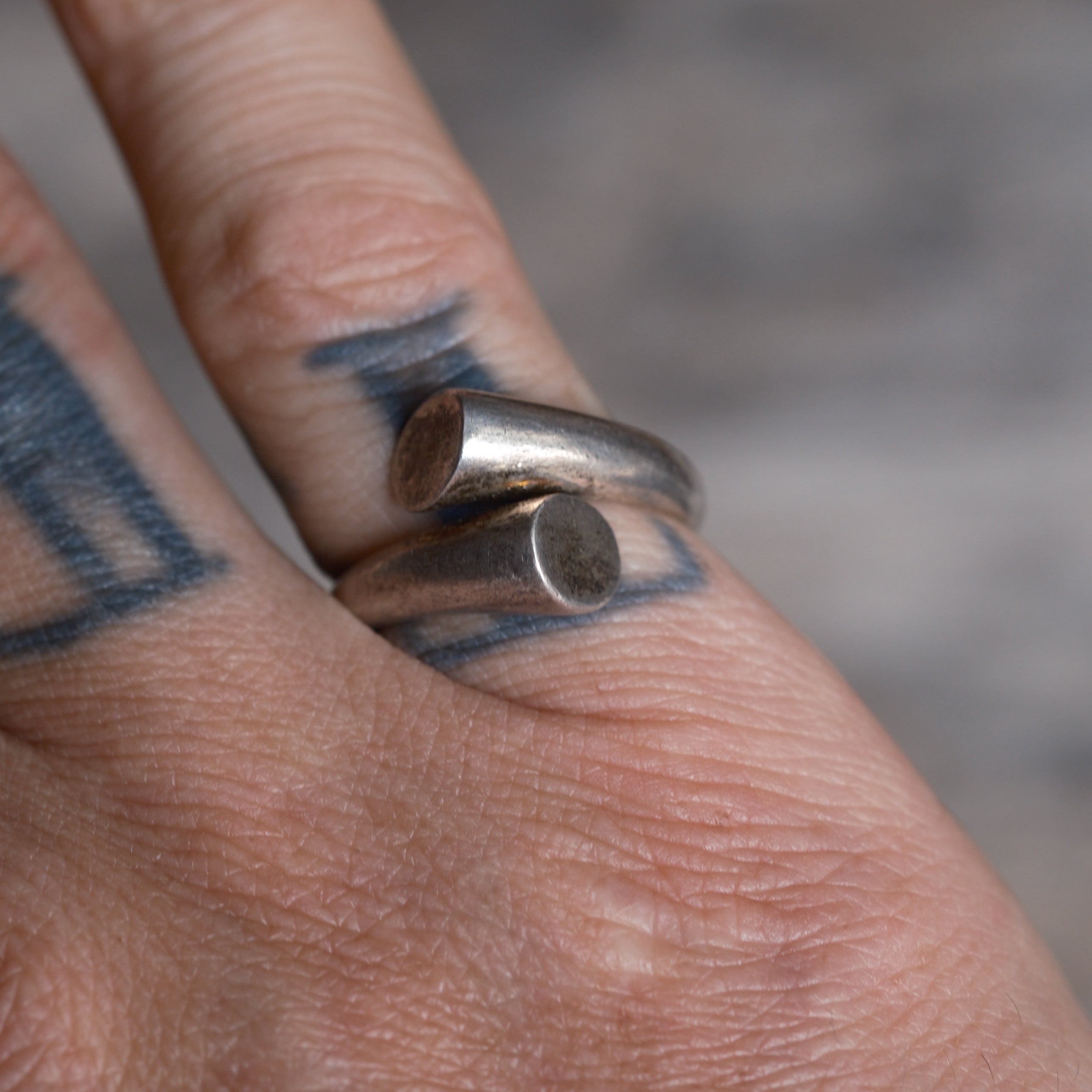 Vintage Sterling Silver Ring 6