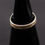 Vintage Sterling Amber Ring 5