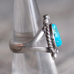 Vintage Sterling Turquoise Ring 6