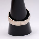 Vintage Sterling Onyx Signet Ring 9