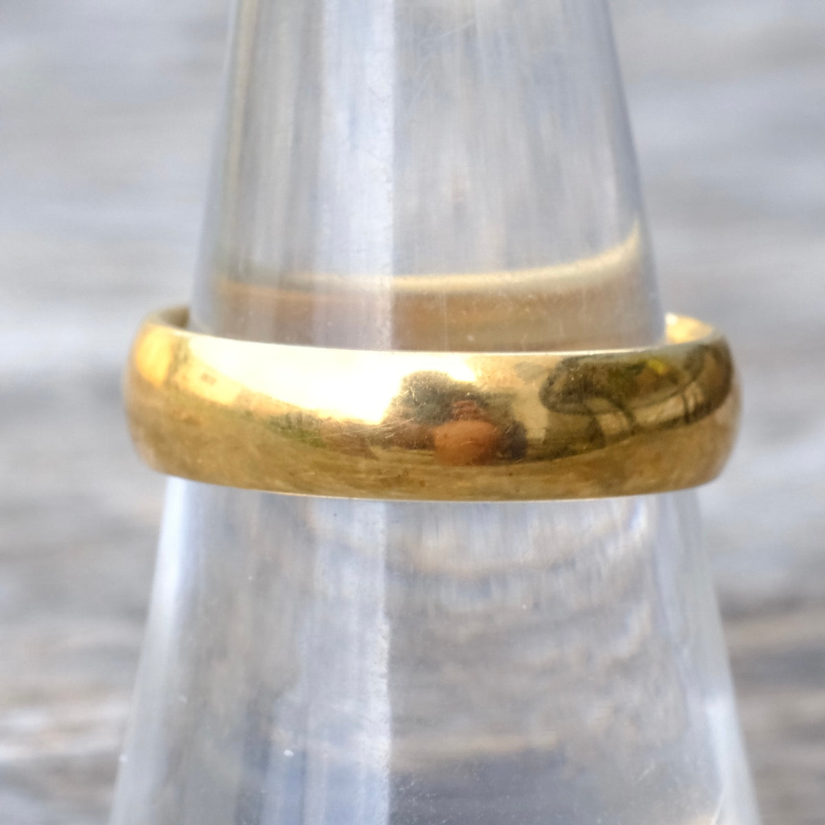 Vintage 14K Gold Band Ring 7.75