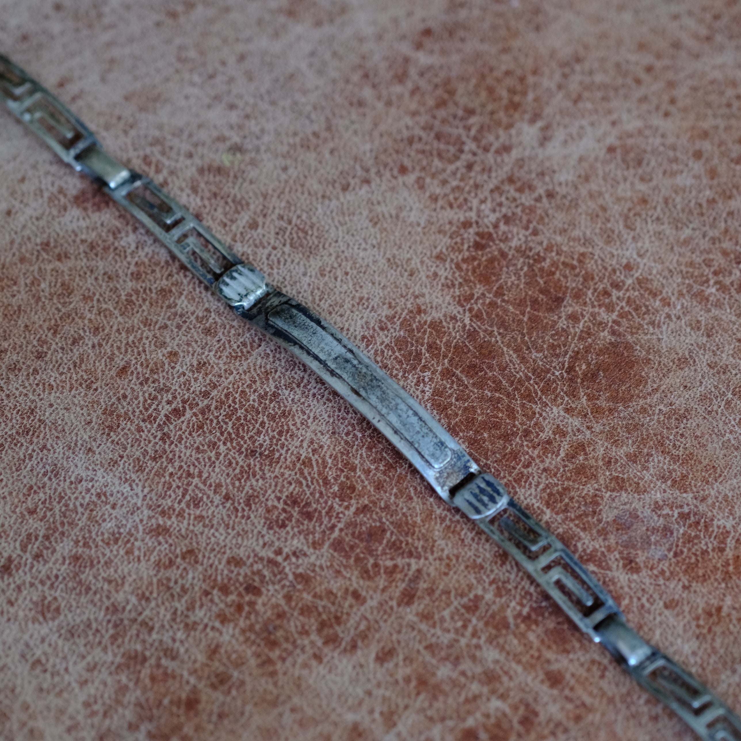 Vintage Sterling Silver Chain Link Bracelet