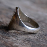 Vintage Sterling Silver Hopi Bear Claw Ring 10