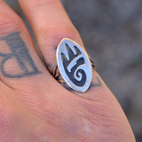 Vintage Sterling Silver Hopi Ring 5