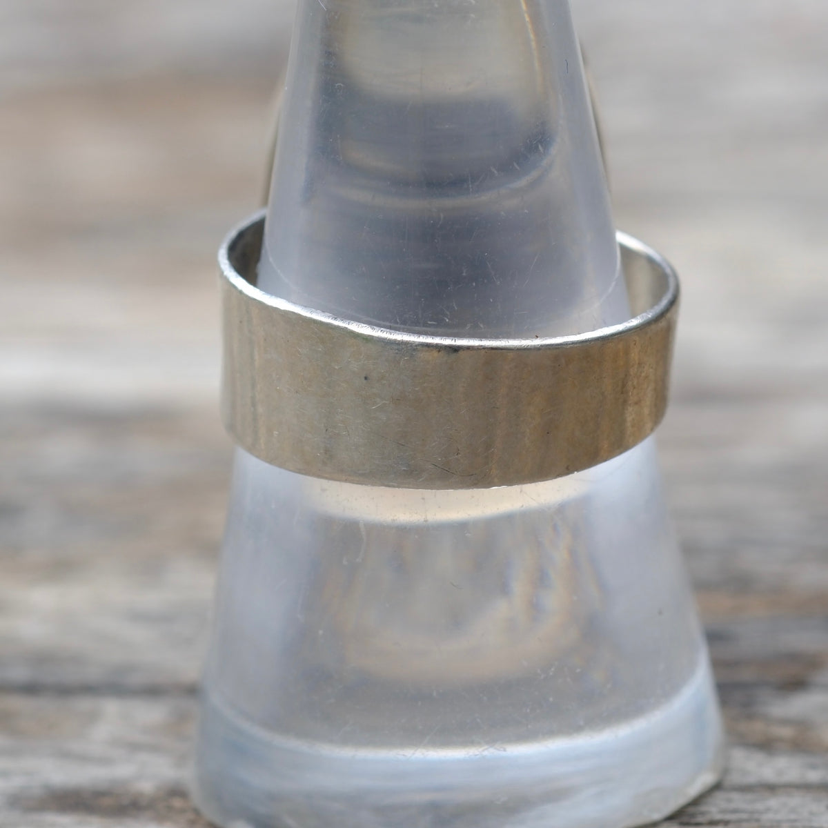 Vintage Sterling White Buffalo Ring 8.5