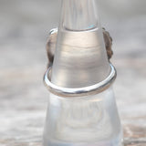 Vintage Sterling Turquoise Ring 7.75