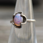 Vintage Sterling Foil Art Ring 4