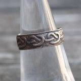 Vintage Sterling Silver Band 6