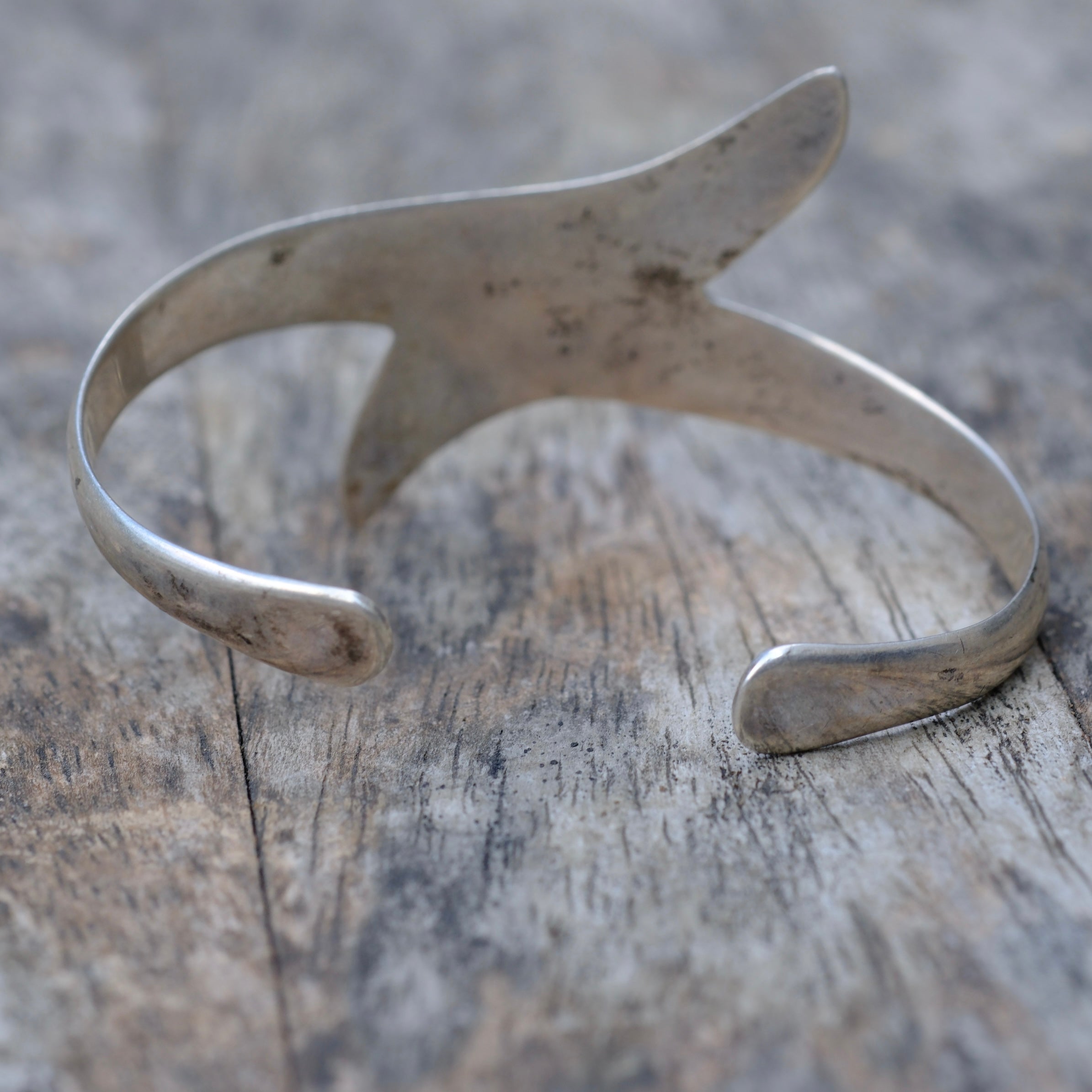 Vintage Sterling Silver Cuff Bracelet