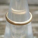 14K Yellow Gold Band Ring 5.5