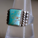 Vintage Sterling Turquoise Ring 9