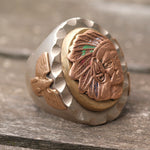 Vintage 1950’s Mexican Biker Ring 8.5