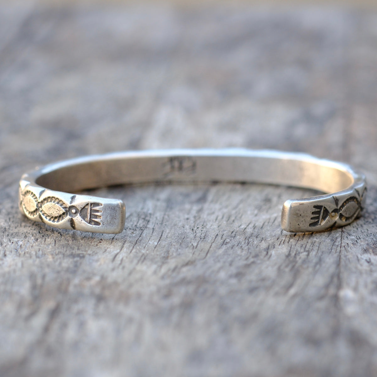 Joe O'Neill Stamped Cuff Bracelet