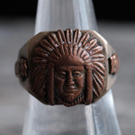 Vintage Big Chief Mexican Souvenir Ring 8