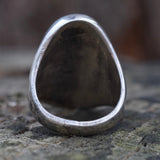 Vintage Sterling Zuni Inlay Ring 9