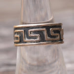 Vintage Sterling Silver Band 7