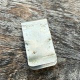 Vintage Sterling Turquoise Money Clip