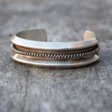 Vintage Thick Sterling Mens Cuff