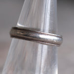 Vintage Sterling Ribbed Band 6