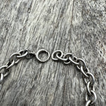 Vintage Sterling Rolo Chain Bracelet
