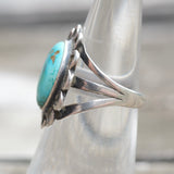Vintage Sterling Turquoise Ring 5